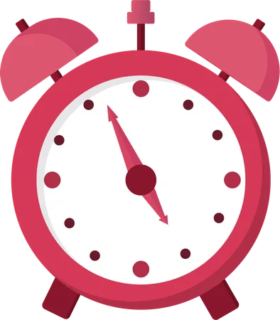 Cute alarm clock  Illustration