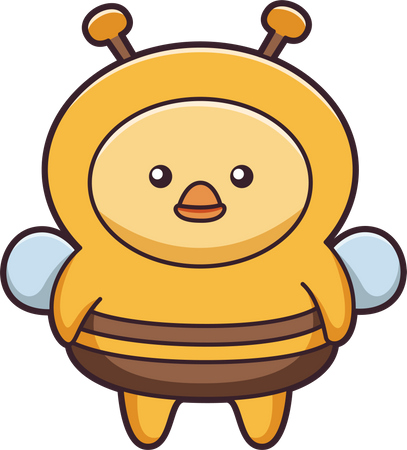 Cute Bee  Illustration