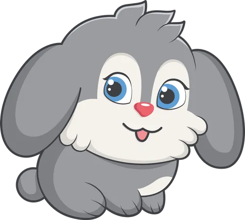 Cute Bunny  Illustration