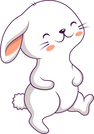 Cute Bunny  Illustration
