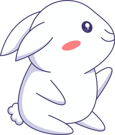 Cute Bunny  Illustration