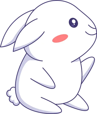 Cute Bunny  Illustration