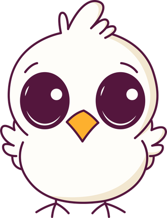 Cute Chick  Illustration