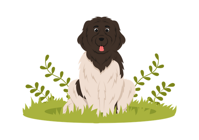 Cute dog  Illustration