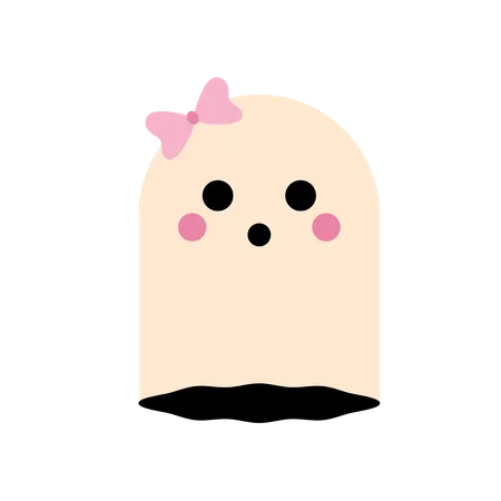 Cute ghost  Illustration