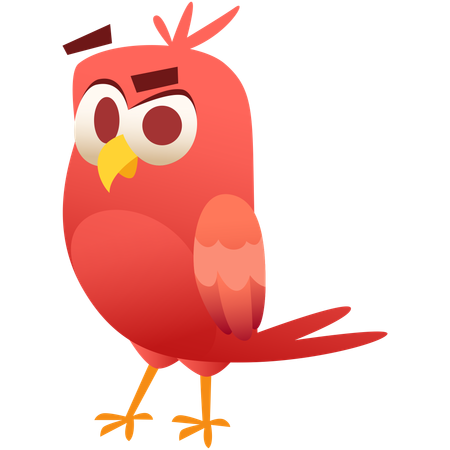 Cute owl bird  Illustration