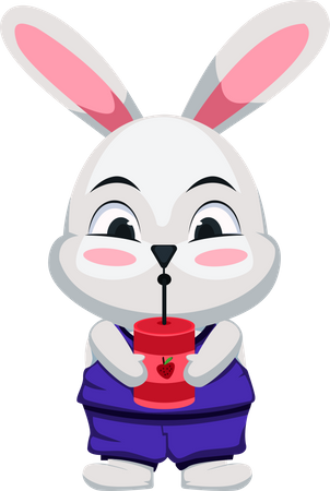 Cute rabbit  Illustration