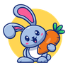 baby rabbit cartoon images