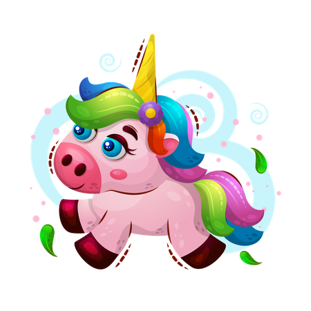 632 Rainbow Unicorn Illustrations - Free in SVG, PNG, EPS - IconScout