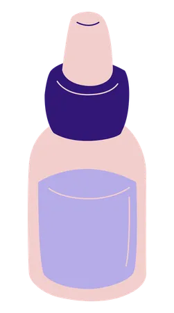 Cuticle oil  Illustration