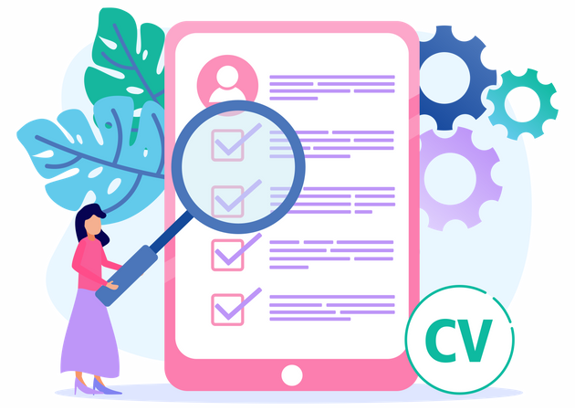 CV assessment  Illustration