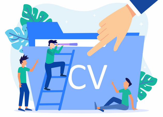 Évaluation de cv  Illustration