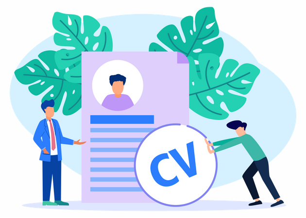 Cv Review  Illustration