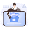 free cyber attack illustrations