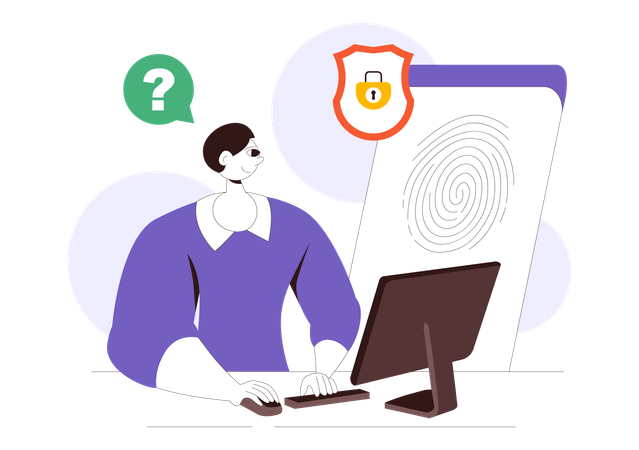 Cyber-Forensik  Illustration
