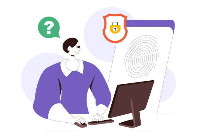 Cyber-Forensik  Illustration