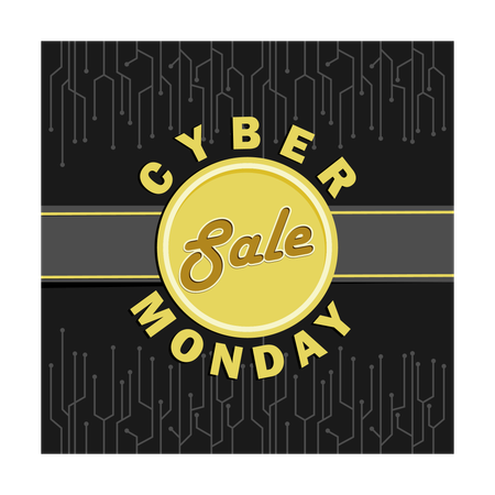 Cyber ​​Monday sale  Illustration