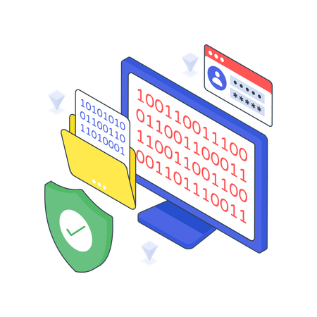 La cyber-sécurité  Illustration