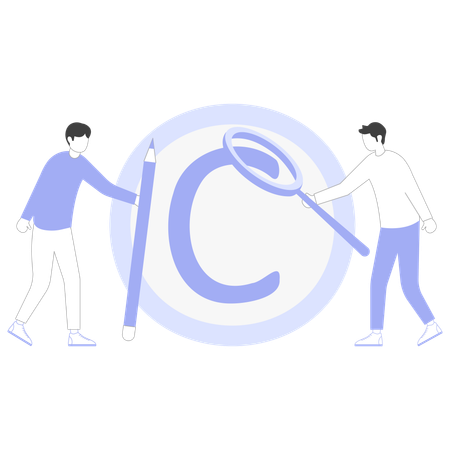 Cyber Security  Illustration