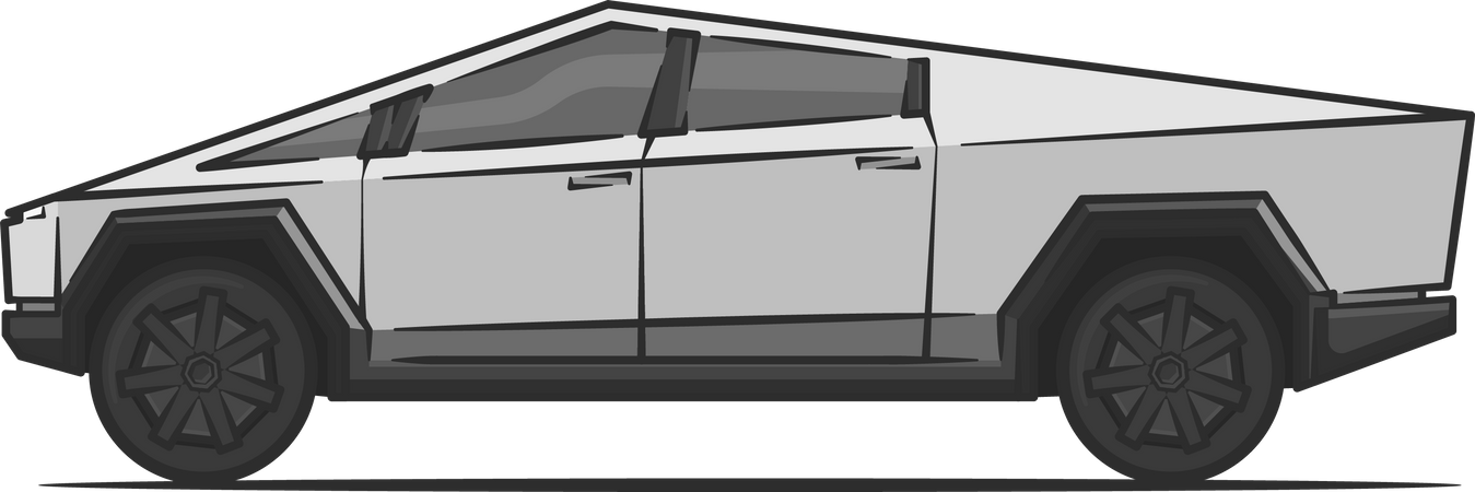 Cyber truck  Illustration
