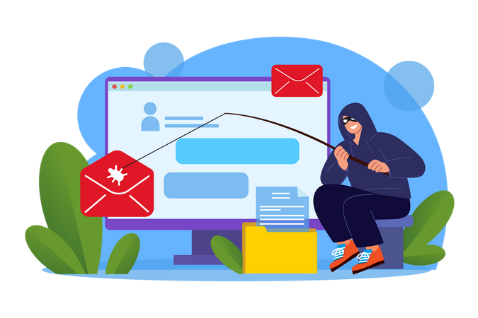 Cybersecurity developer  일러스트레이션