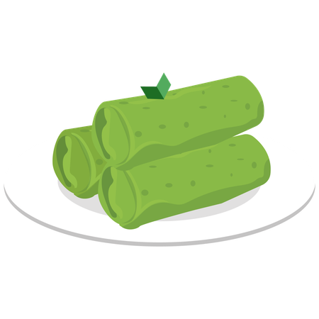 Dadar Gulung  Illustration