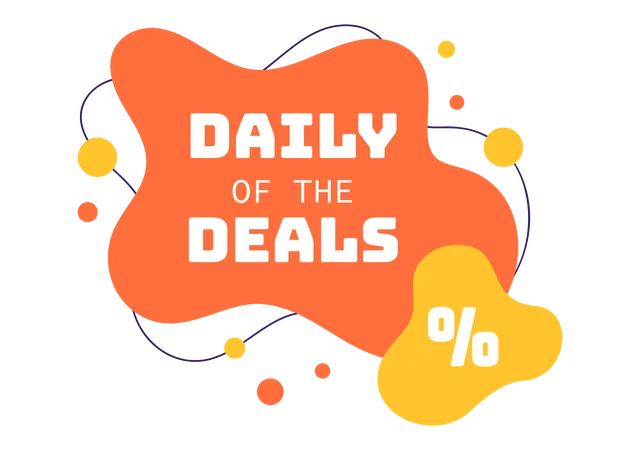 Daily Deals of Day  Illustration