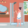 illustrations of daily-routine