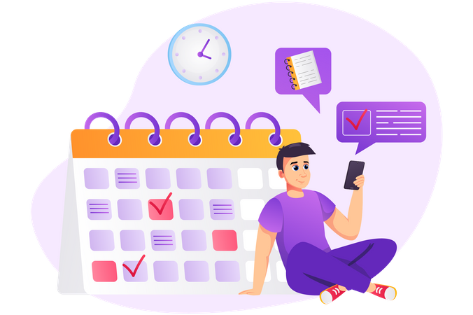 Daily Planning  Illustration