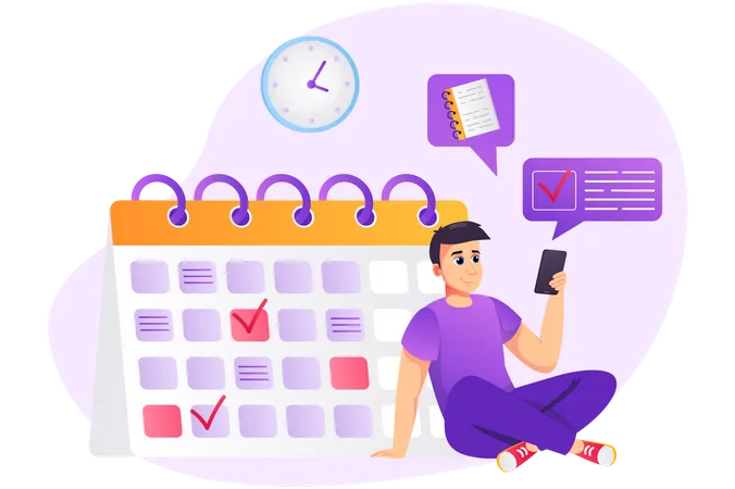 Daily Planning  Illustration