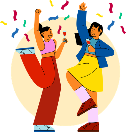 Dance Celebration  Illustration