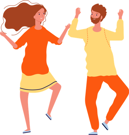 Dance Together  Illustration