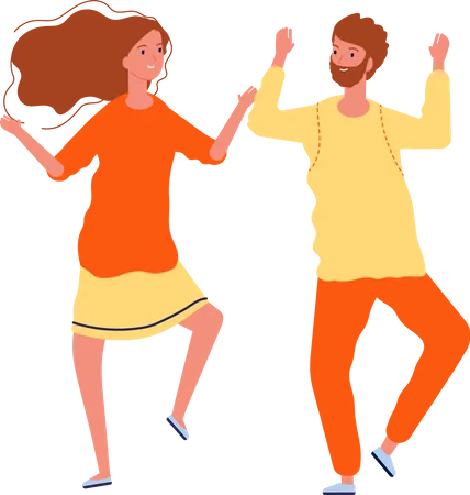 Dance Together  Illustration