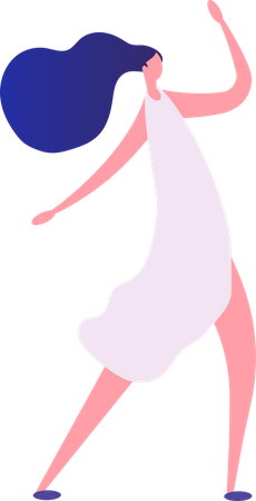 Dancing On Song  Illustration