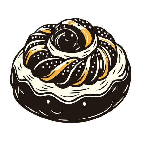 Danish Pastry  Illustration