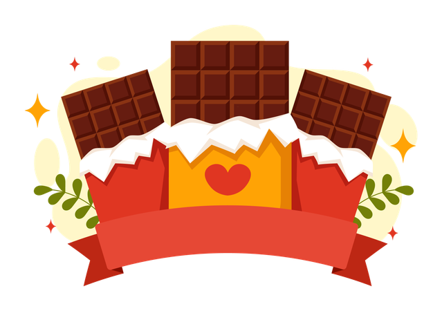 Dark Chocolate Day  Illustration