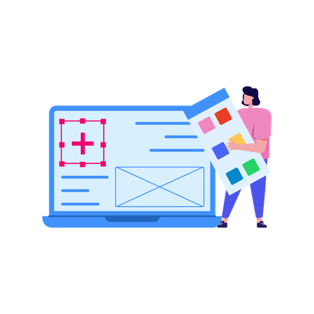 Dashboard Design  Illustration