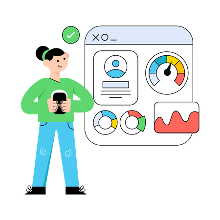 Dashboard  Illustration