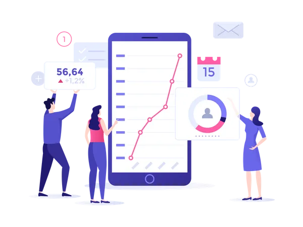 Dashboard management  Illustration