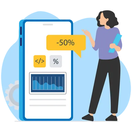 Data Analysis app  Illustration