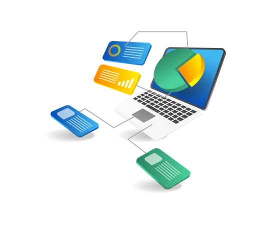 Data analysis investment  Illustration