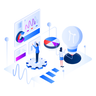 free data analysis illustrations
