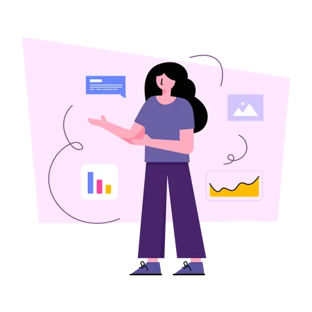 Data Analyst  Illustration