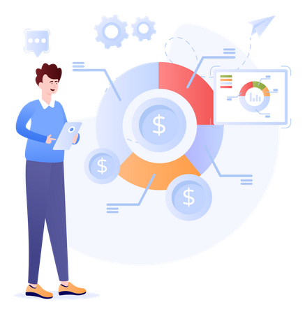 Data Analyst  Illustration