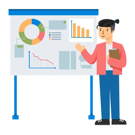 Data Analyst Presentation  Illustration