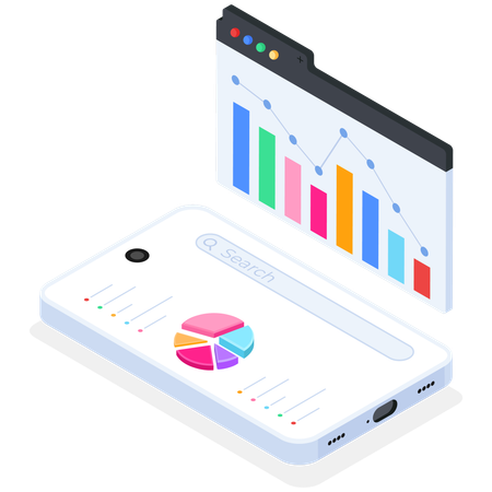Data Analytics and Mobile Search  Illustration