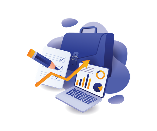 Data analytics checklist  Illustration