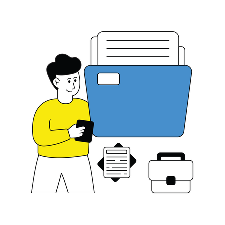 Data Archiving  Illustration