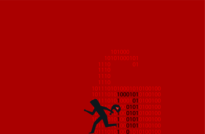 Data breach  Illustration