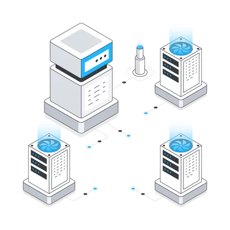 Data center  Illustration
